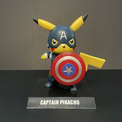 Pikachu Captain America AKA Captain Pikachu