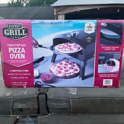 Expert Grill Tabletop Gas Pizza Oven