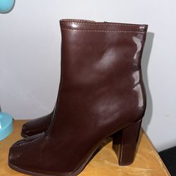 ALDO Patent Leather Boots Size 9