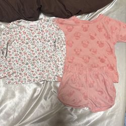 Minnie Mouse Set + Long Sleeve Shirt 