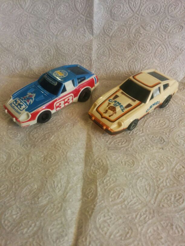 Two Tyco 440x2... H. O. Slot cars