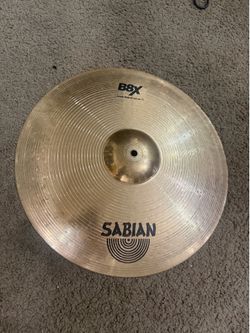 sabian 18inch crash/ride and zildjian highhats