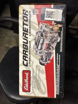 Edelbrock carburetor