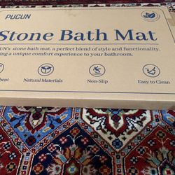 Stone Bath Mat 