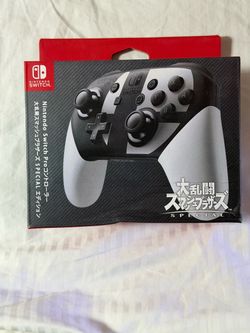 Nintendo switch Super smash bros pro controller
