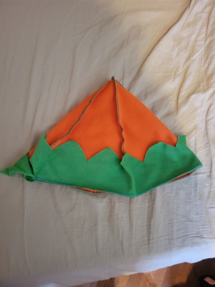 Child Or Small Adult Pumpkin Halloween Hat