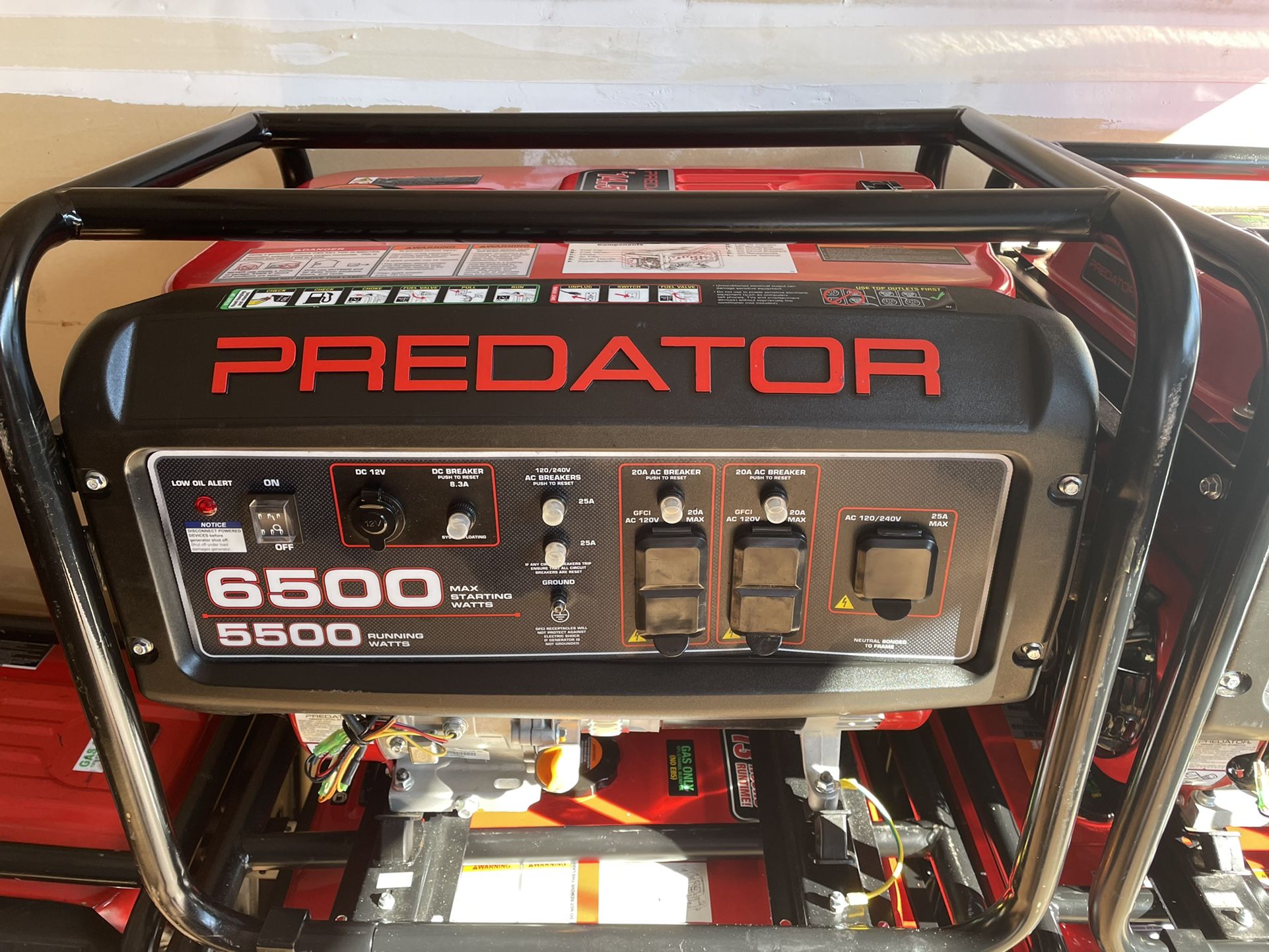Predator Generator 6500w