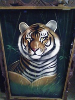 David Ortiz Real Velvet Painting's