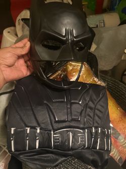 Batman Costume with Mask kids 7 years old