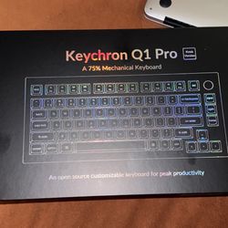 Keychron Q1 Pro Wireless Mechanical Keyboard With Red Switches
