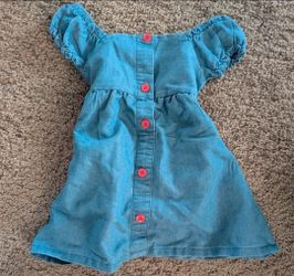 Penelope Mack Denim Button-Front Dress