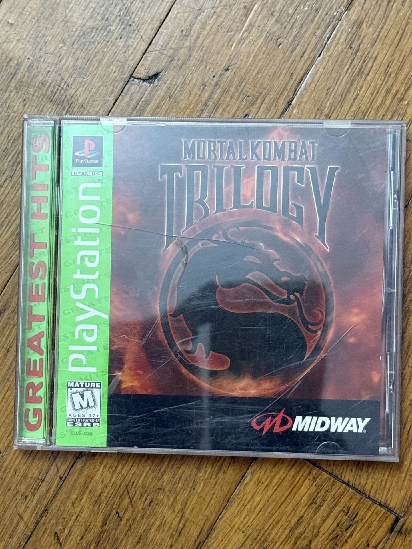 Mortal Kombat Trilogy PlayStation 1 PS1 Complete CIB Greatest Hits Tested Works