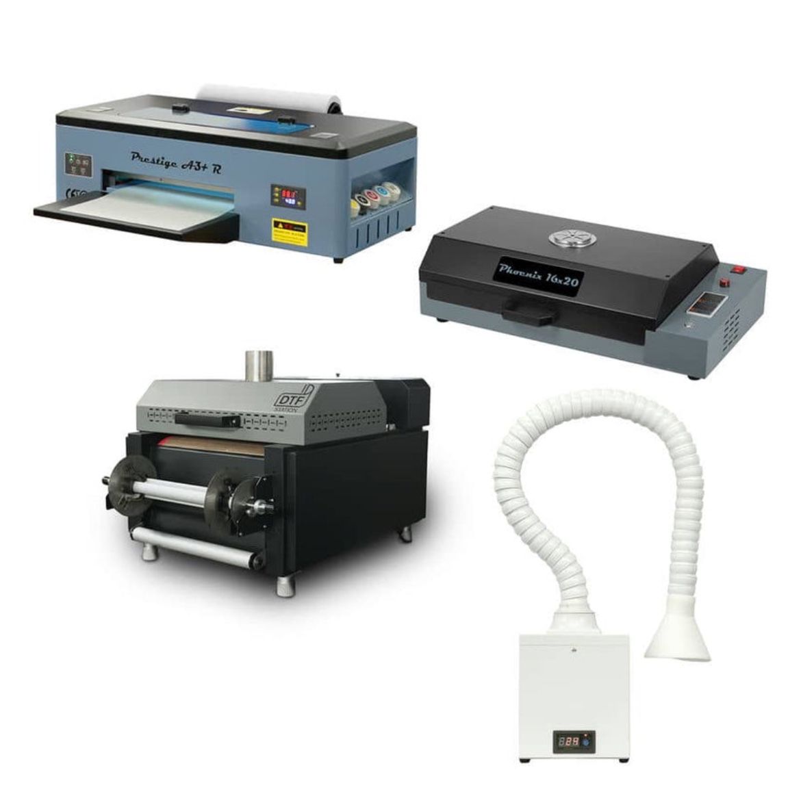 New DTF Station Prestige A3+ R & Seismo Phoenix Bundle - Startup - Oven & Seismo 11 & Purifier × 1