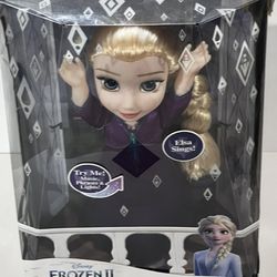 Genuine Disney Singing Elsa Doll from Frozen 2 - Into the Unknown 13" Figure Box