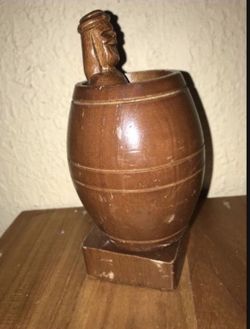 Vintage Dirty trick guy in a barrel $15