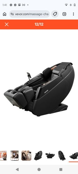 VEVOR 4-D Zero-Gravity Full Body Massage Chair