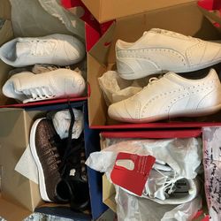 4 Pares De Zapatos De Niñas 