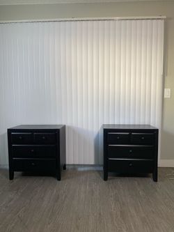 Black Nightstands
