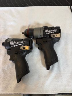 Milwaukee M12 Fuel Hammer Drill & Impact Driver (TOOL ONLY )