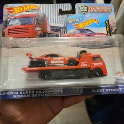 Hot Wheels LB-ER34 Super Silhouette Nissan Skyline Team Transport Car Culture