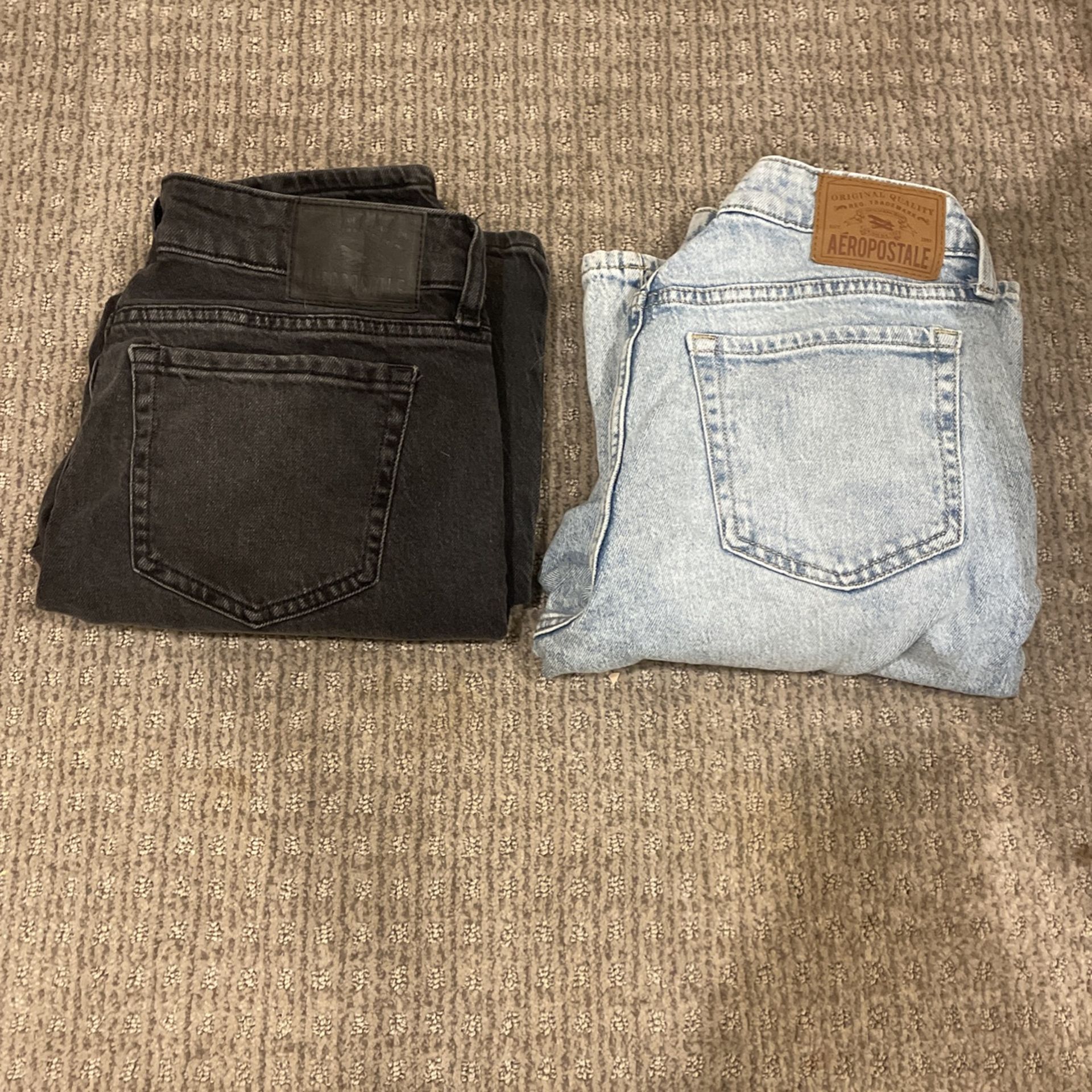 Aeropostale Mid Rise Ankle Straight Jeans Size 6