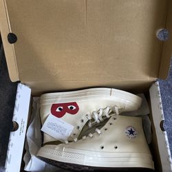 Size 12M - Converse Chuck Taylor All Star High x Comme des Garcons Milk 2015