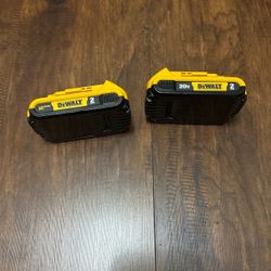 Dewalt 2ah Battery’s