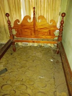 Antique Full Bed Frame