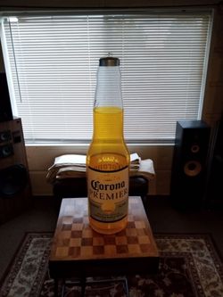 Corona display bottle