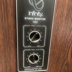 Vintage Studio Infinity Speakers