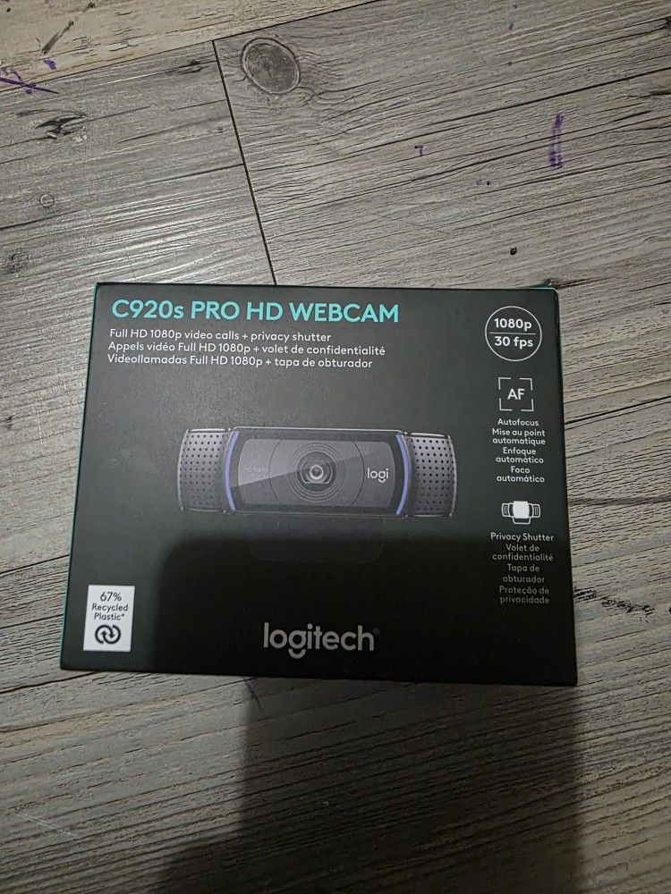 Logitech C920 HD Pro Webcam - Black
