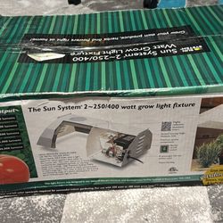 Sun System 2 250/400 watt grow light fixture