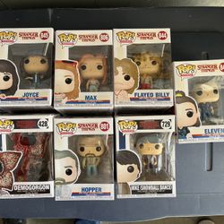 Stranger Things Funko Pops 