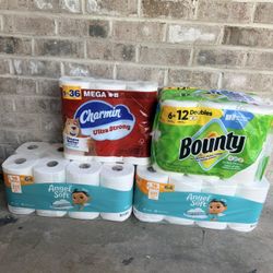 toilet Paper Paper Towel Bundle