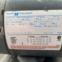 1/2 Hp 3 phase Electric Motor