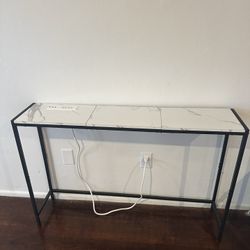 Console Table With Outlets 