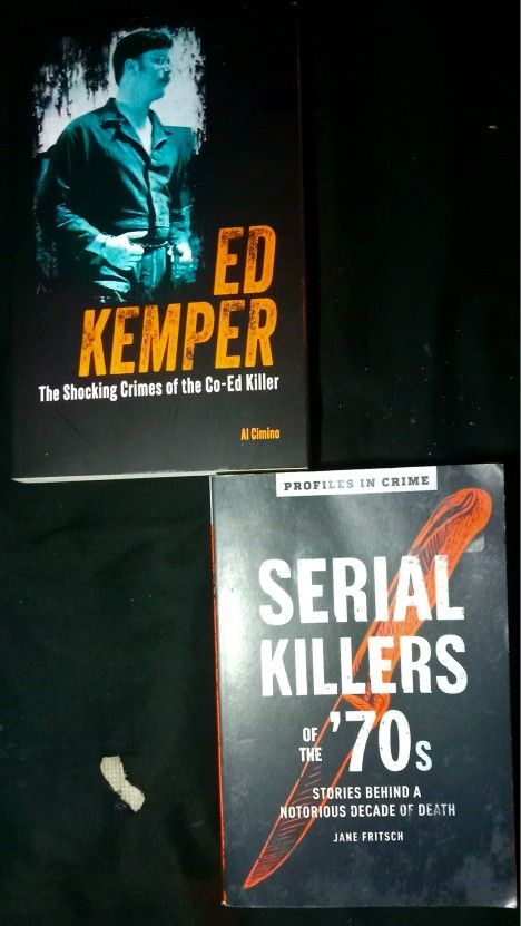 2 True Crime Novels. Serial Killers Of The 70s And Edmund Kemper (Co-ed Killer)