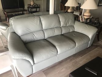 Leather couch