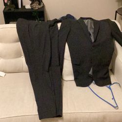 Pronto Uomo-Charcoal Suit 