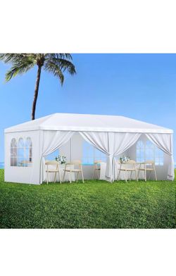 🔥 10'x20' Party Tent, Outdoor Tents for Parties, Outside White