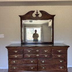 Vintage Dresser And Nightstand