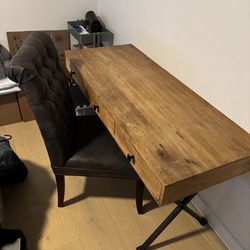 Pier 1 desk and chair