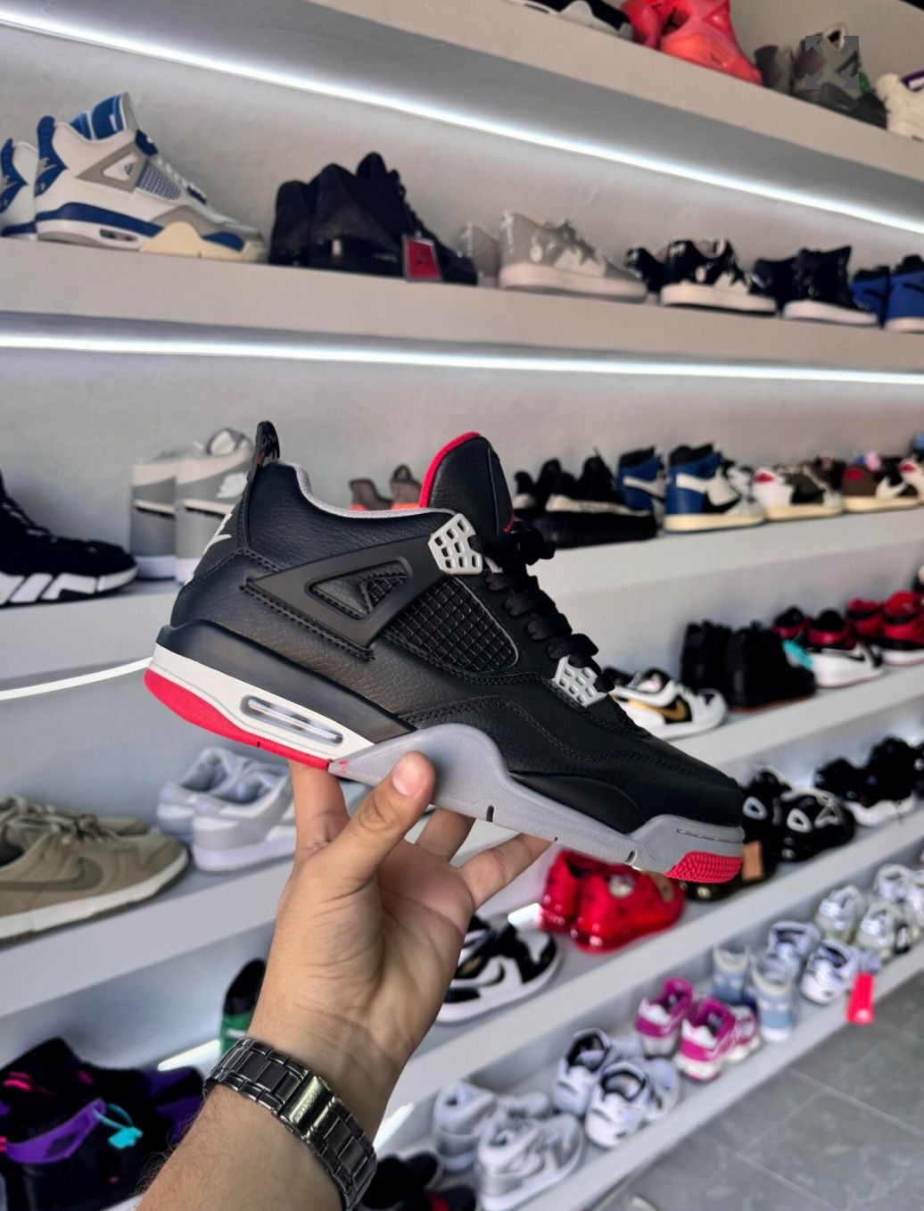 Air Jordan 4 Bred Reimagined