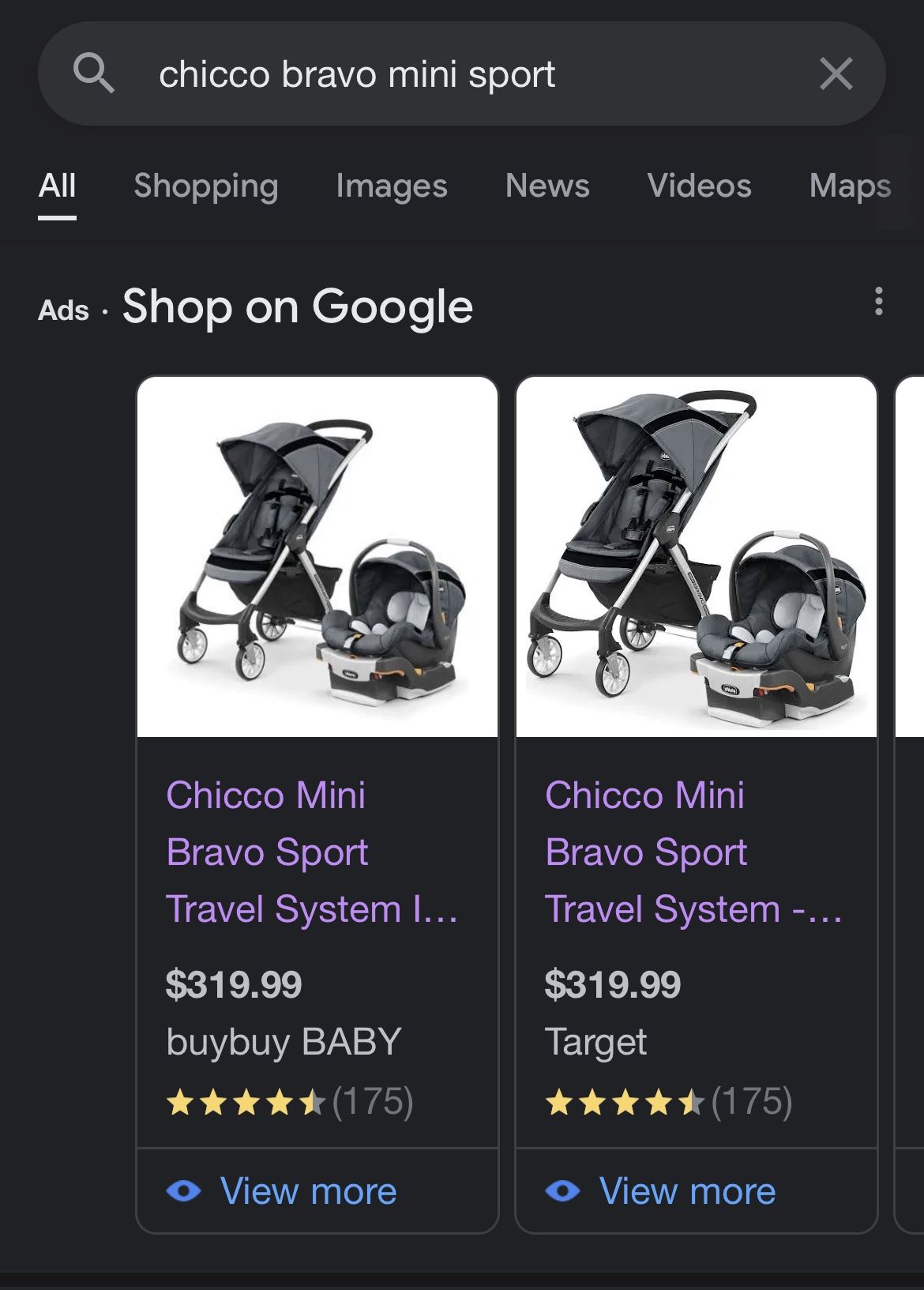 Chicco Mini Bravo Travel System
