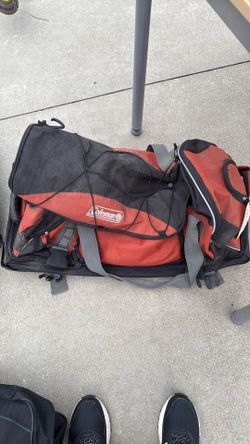 Coleman duffle bag with wheels