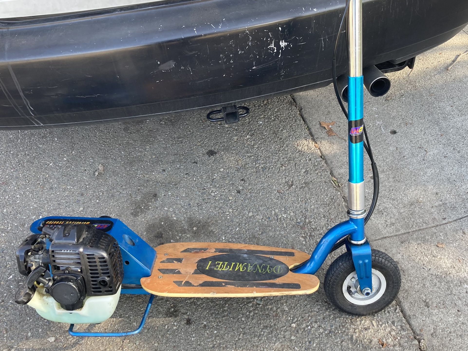 Gas Scooter Runs Good Need Chain Tighten