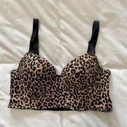 Cheetah Push Up Bra
