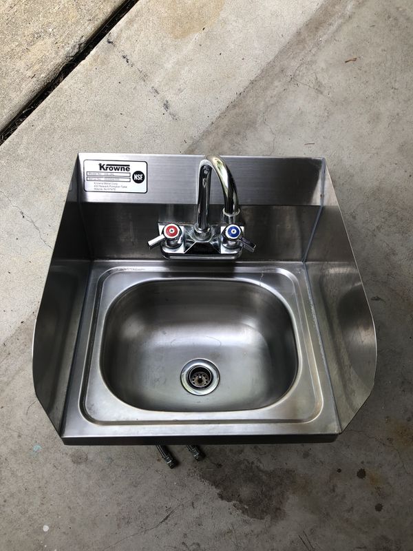 Regency 17 X 15 Wall Mounted Hand Sink With Gooseneck Faucet And Open In The Appcontinue To Mobile Website