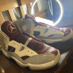 Jordan Jumpman Two Trey White Cherrywood  Red