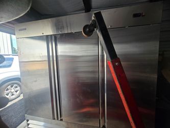 Norpole Commercial SS 3 Door Refridgerator